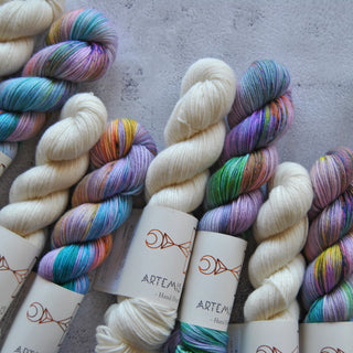 Jolly Jellyfish sock set - Artemis Soft Sock 50g